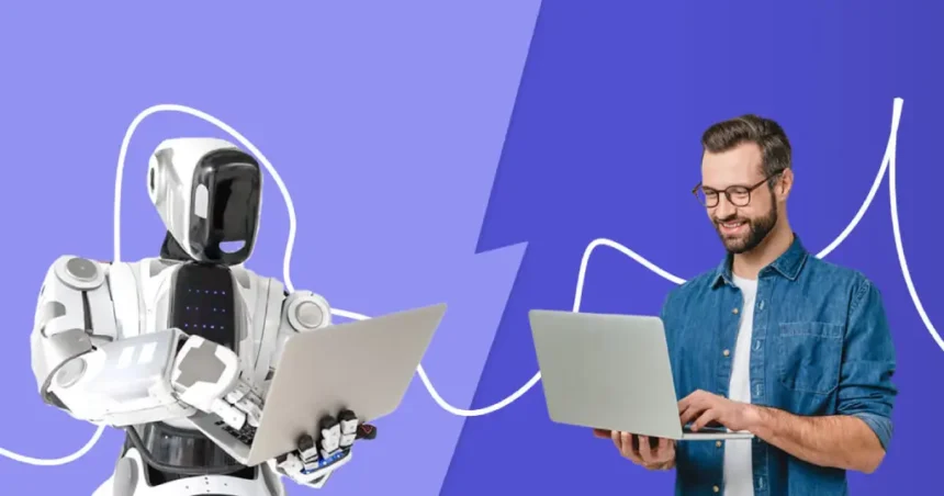 AI vs human writers content creators