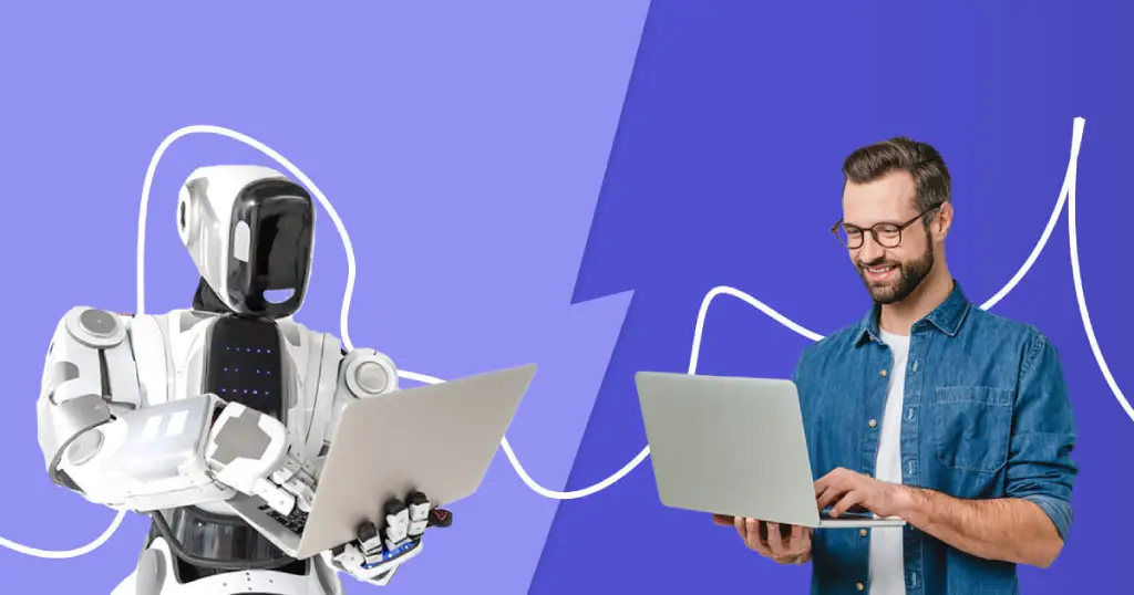 AI vs human writers content creators